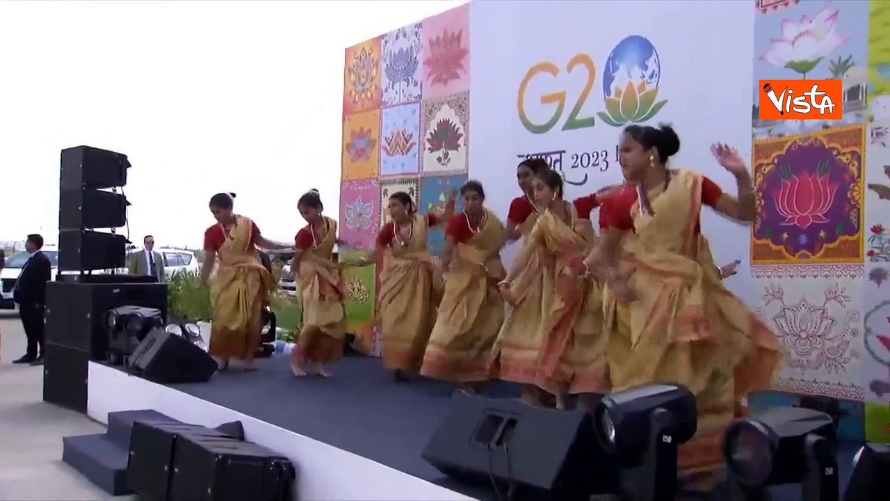 G20 in India, l'arrivo del Primo Ministro del Regno Unito Sunak