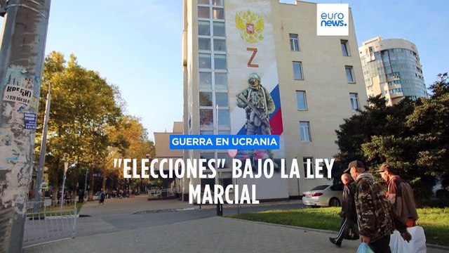 Las elecciones de Rusia en los territorios ocupados ucranianos que Occidente nunca ha reconocido