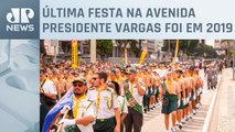 Desfile de 7 de setembro atrai pessoas ao centro do Rio