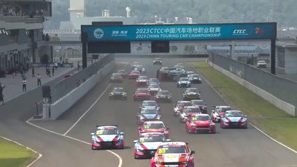 TCR China 2023 Zhuzhou Race 2 Start Hao Flips