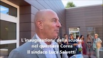 L'inaugurazione del polo scolastico Serenella Frangilli (Video Novi)