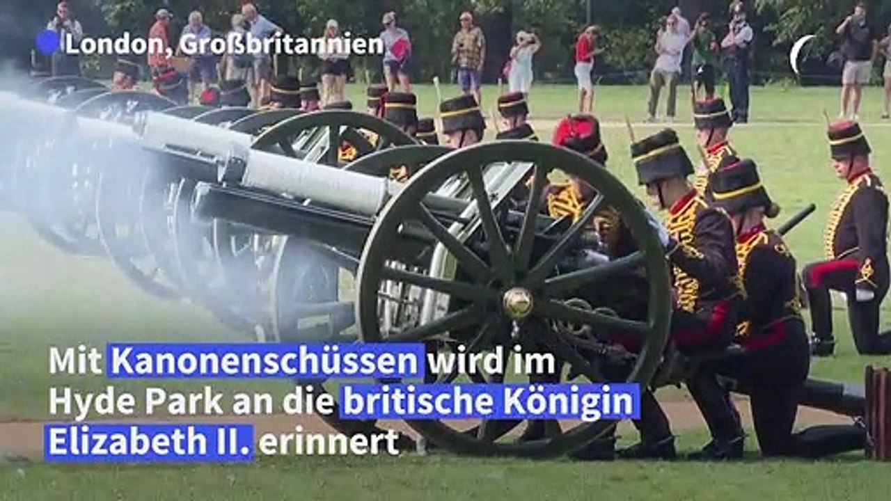 Gedenken am ersten Todestag der Queen