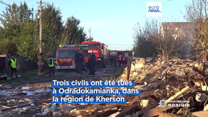 Ukraine : au moins quatre morts après de nouveaux bombardements russes