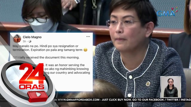 Ex-DOF Usec. Magno, 'di suportado ang admin kaya expected ang termination sa appointment — Bersamin | 24 Oras