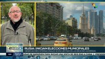 Inician elecciones municipales en Rusia