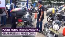 Sejumlah Kendaraan Dinas Polres Metro Tangerang Kota Tak Lolos Uji Emisi