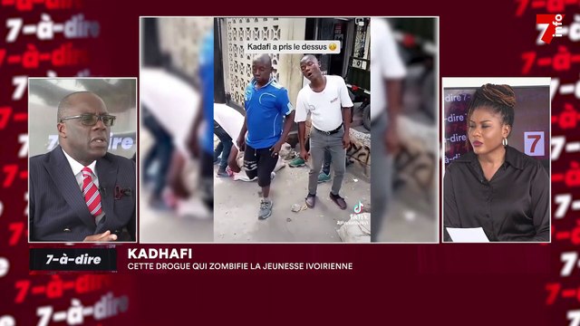 7-à-dire | Entretien sur la drogue Khadafi avec Valentin Zahui, sociologue