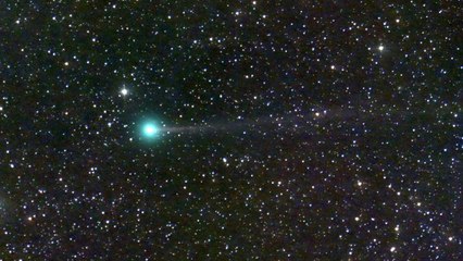 Descargar video: Recently Discovered Comet Is Currently Going by Earth for Its One and Only Pass During Your Lifetime