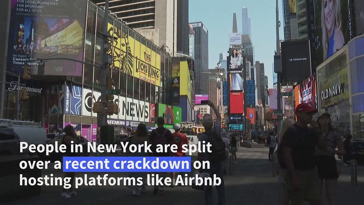 New York residents hail Airbnb crackdown as travelers question new law