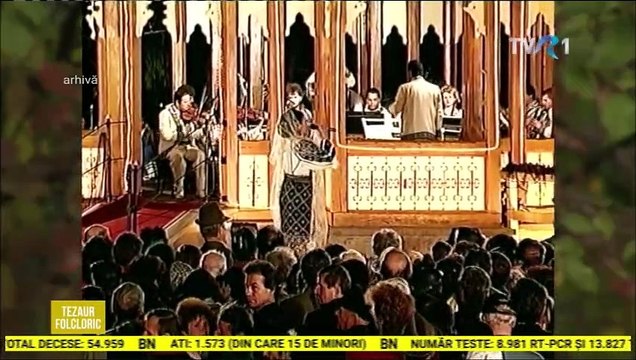Elisabeta Turcu - Salta sarba-n poienita - live (Concert Tezaur folcloric - Vatra Dornei - 2001)