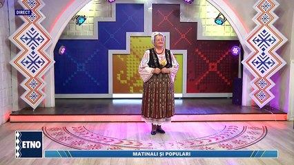 Angela Saftoiu - Padurice, padurea (Matinali si populari - ETNO TV - 21.04.2022)