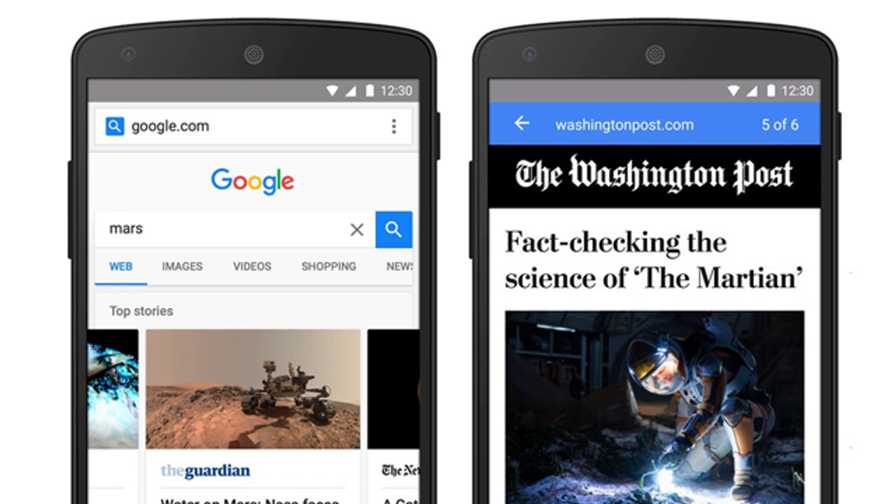 Google Accelerated Mobile Pages per un web più veloce in mobilità