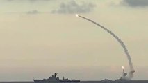Razzi russi sparati contro Isis in  Siria dal Mar Caspio
