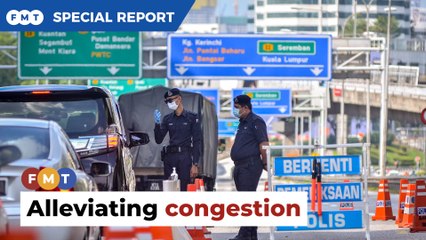 Multi-lane roadblocks will ease congestion