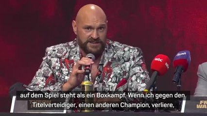 Fury: Bei Ngannou-Sieg "sollen alle lachen"
