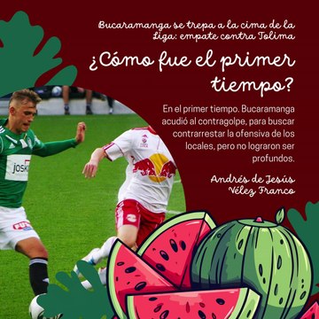 -ANDRÉS DE JESÚS VÉLEZ FRANCO- BUCARAMANGA Y LA LIGA: ¡EL CAMPEONATO AÚN NO ACABA! (PARTE 2) (@AndresdeJesus90)