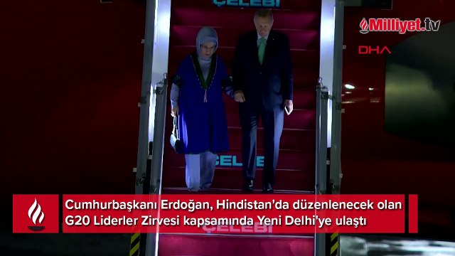 Cumhurbaşkanı Erdoğan, G20 Liderler Zirvesi kapsamında Yeni Delhi’de