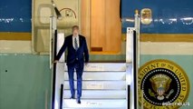 Biden arriva a Nuova Delhi, la cerimonia di benvenuto all'aeroporto