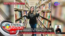 Gurong taga-Cavite, magtuturo sa Harvard University ng Filipino Language | SONA