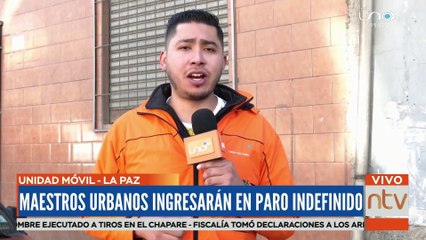 Maestros urbanos a nivel nacional se declaran en emergencia y anuncian suspensión de clases