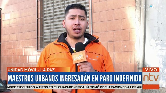 Maestros urbanos a nivel nacional se declaran en emergencia y anuncian suspensión de clases