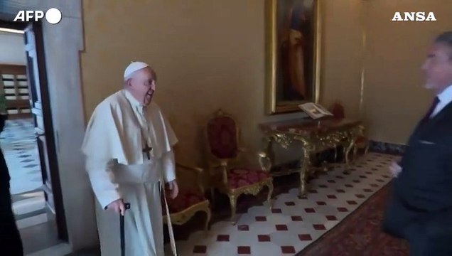 Il Papa riceve Sylvester Stallone: Siamo cresciuti con i tuoi film
