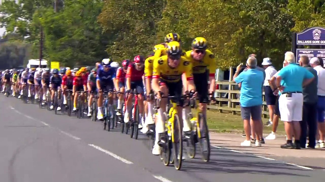 Tour of Britain 2023 | Stage six highlights | Southend-on-Sea to Harlow