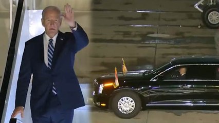 দিল্লি নামলেন জো বাইডেন, সঙ্গে এল 'দ্য বিস্ট'