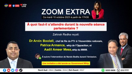 Zoom Extra : À quoi faut-il s’attendre durant la nouvelle séance parlementaire ?