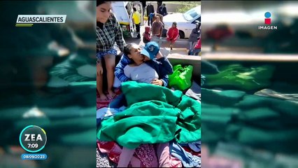 Migrante casi da a luz en el tren que viajaba