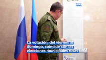 Guerra en Ucrania | Rusia celebra elecciones en las regiones ocupadas