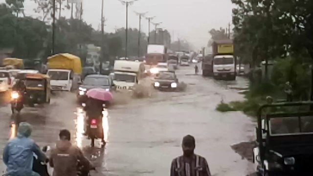 Video: इंदौर में 48 घंटे में पौने तीन इंच बारिश, देपालपुर में ज्यादा बरसा पानी