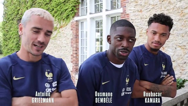 Le message des Footballeurs français au XV de France avant la rencontre face aux All Blacks