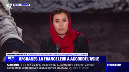 Naveen Hashim, réfugiée afghane en France: "On n'a pas le droit d'étudier, on n'a pas le droit de travailler, on n'a même pas le droit d'aller dehors sans être accompagnée"
