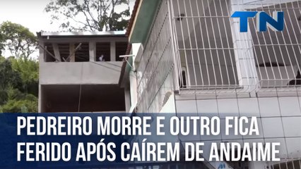 Pedreiro morre e outro fica ferido após caírem de andaime na Grande Vitória