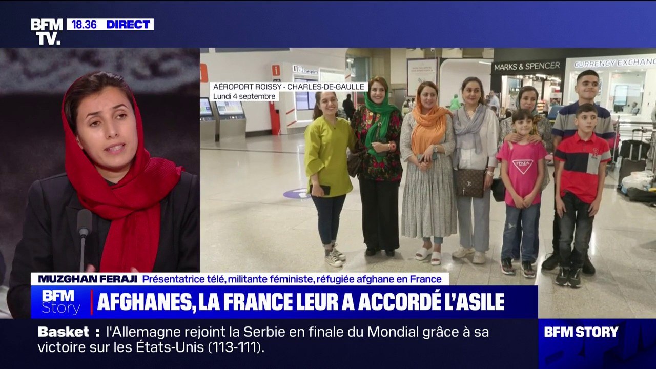 Muzghan Feraji, présentatrice télé et réfugiée afghane en France: "Je demande au gouvernement français d'être plus attentif aux sorts des femmes afghanes"
