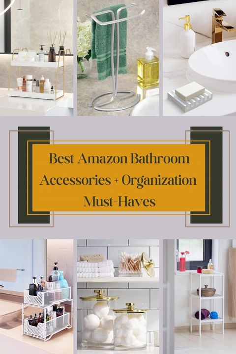 Best Amazon Bathroom Accessories + Organization Must-Haves