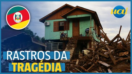 Ciclone: Moradores encontram cenário de destruição no RS