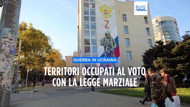 La Russia indice elezioni di guerra nei territori ucraini occupati