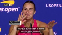 US Open - Sabalenka : 