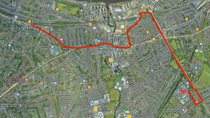 Route that lorry thought to be carrying Daniel Khalife took has been revealed