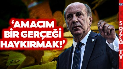 Muharrem İnce'den Çok Kritik İmamoğlu Uyarısı! 'Normalde Tersi Olmalıydı'