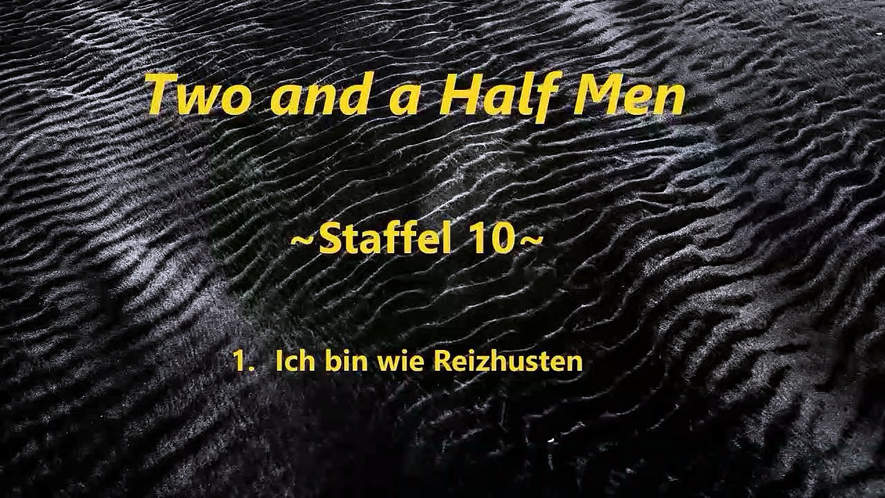 Two and a Half Men ~Staffel 10~ F 1 - 4 ,tonspur , einschlafen