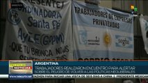 Argentinos señalan que el neoliberalismo nunca dará respuesta a las demandas del pueblo