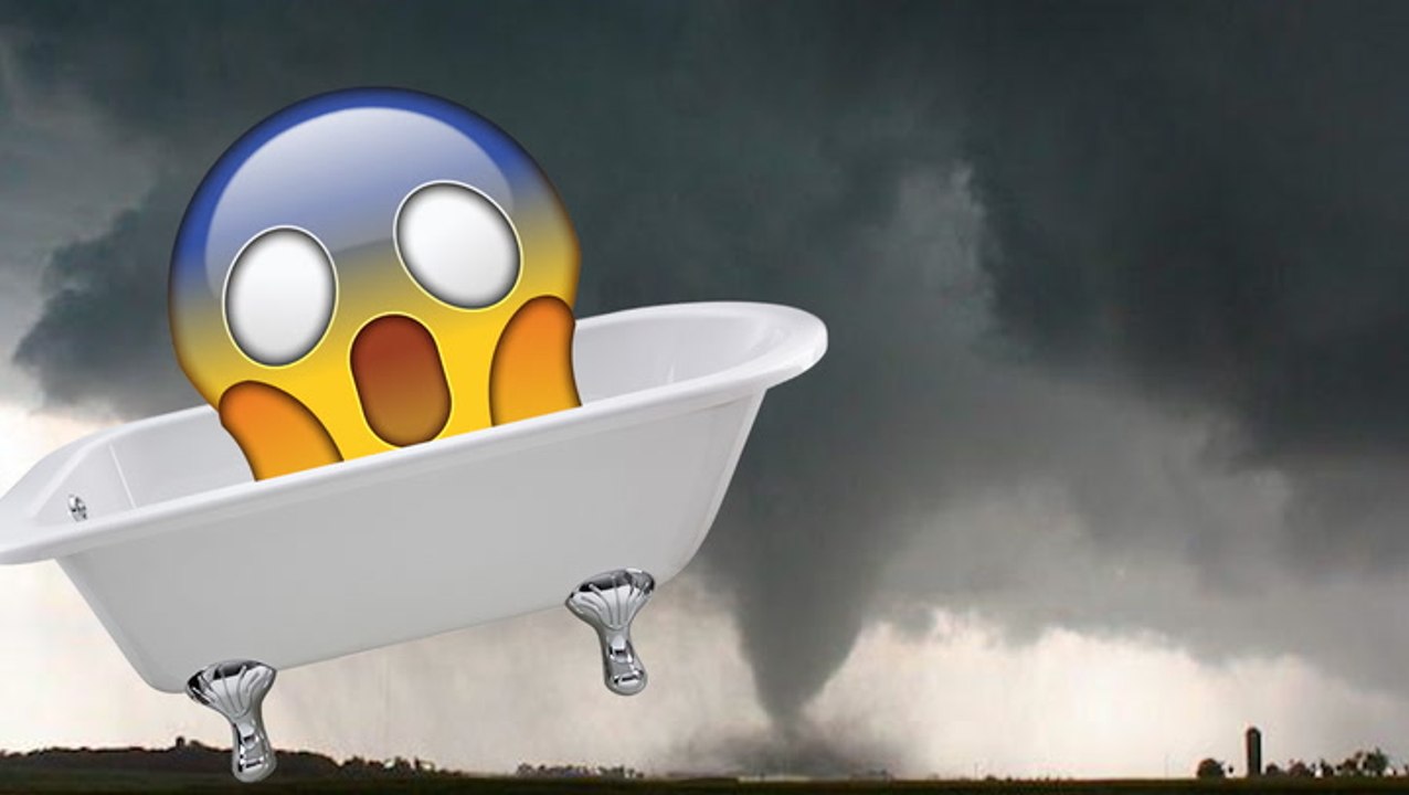 Woman And Her Son Fly Through A Tornado In A Bathtub video Dailymotion