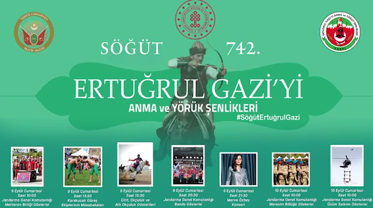 742. Söğüt Ertuğrul Gazi'yi Anma ve Yörük Şenlikleri