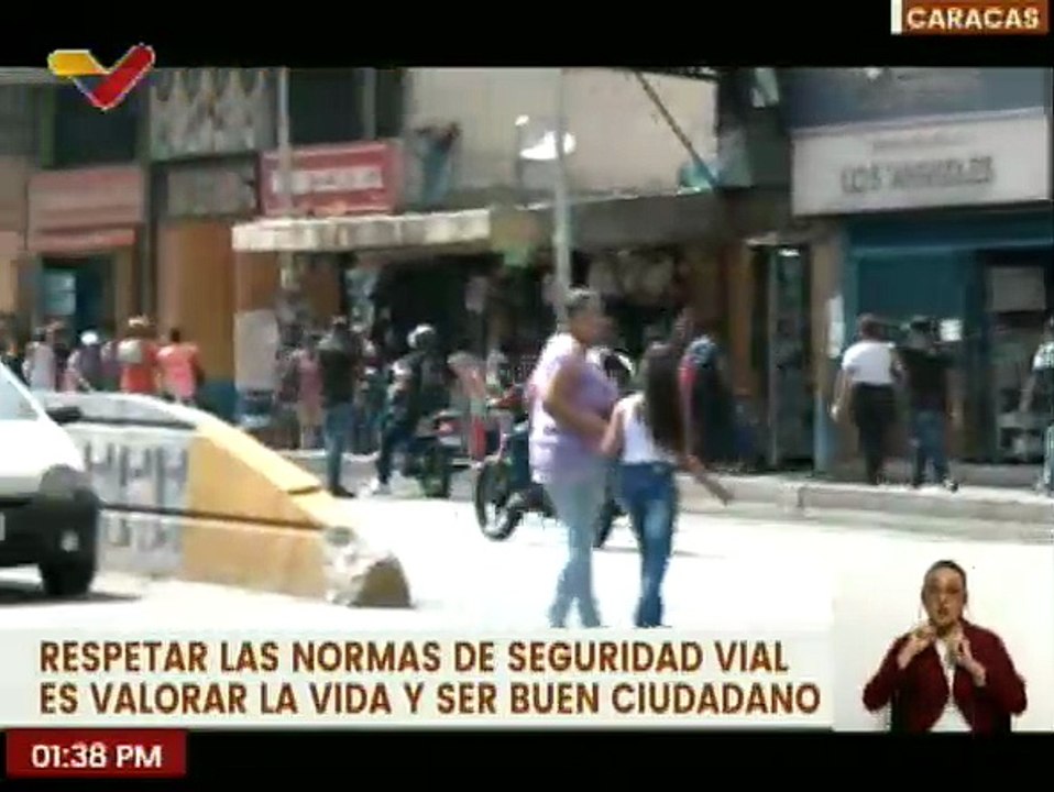 Caracas | Prevención y responsabilidad con las señales de tránsito para la seguridad de la población