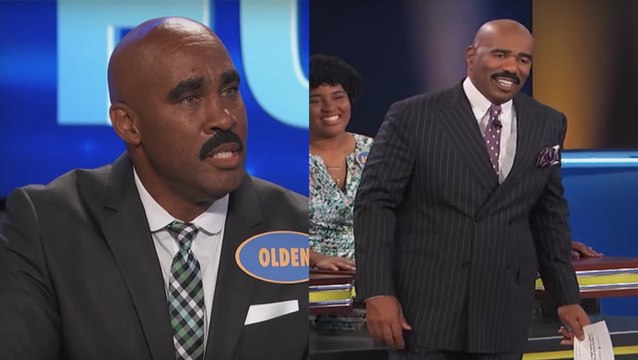 Family Feud Contestant Looks Just Like Steve Harvey