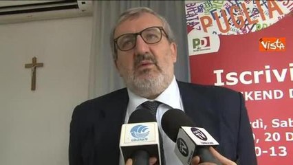 Emiliano: «Su reddito cittadinanza M5s dovrebbe essere contento»