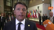 Renzi: «Stati Ue si sono accorti che problema migranti è anche loro»